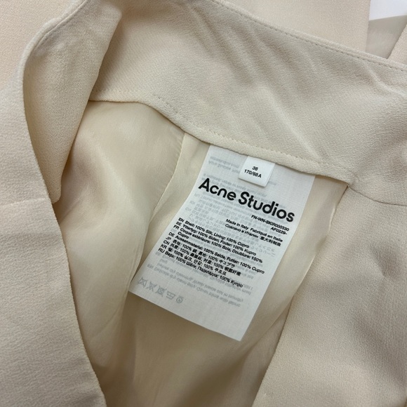 Acne Studios Silk Knot Skirt - Picture 5 of 7